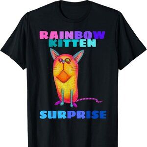 Cats Rainbow Kitten Surprise - Cute Colorful Cat Tshirt